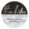 Thank You Personalized 16th Bridal Marble