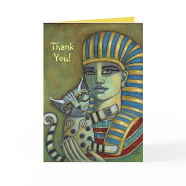 Thank You! Pharaoh and Cat Card Thank You! Pharaoh and Cat Card