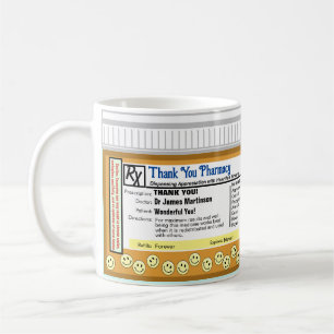 Thank You Pharmacy Coffee Mug