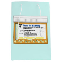 Thank You Pharmacy Medium Gift Bag
