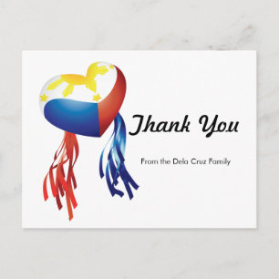 Thank You Philippine Parol Customize Post Card