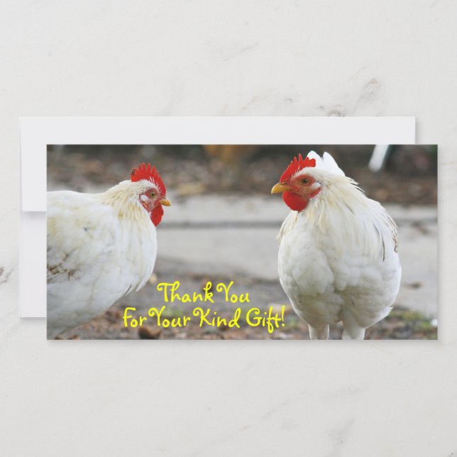 Thank You, Photo Card (Front)