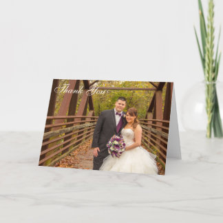 Thank You Photo Card