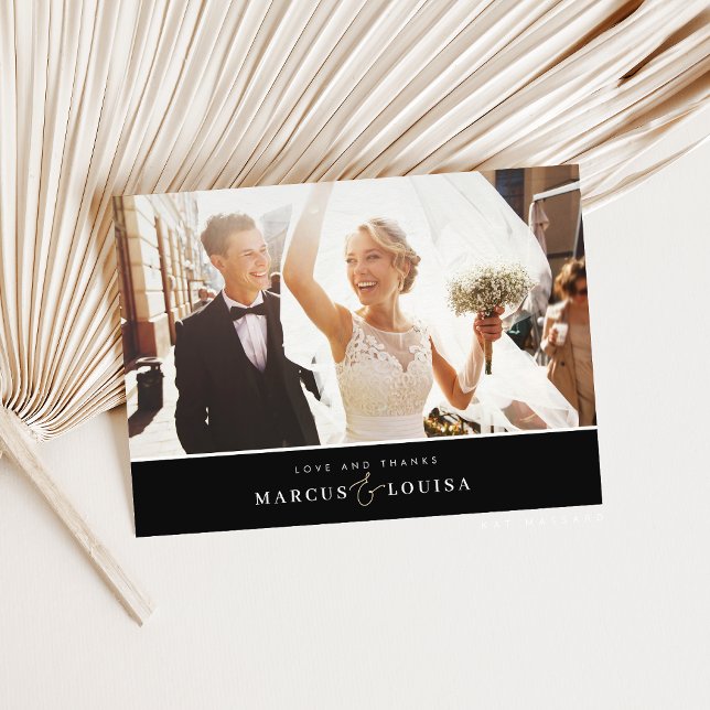 THANK YOU photo modern elegant ampersand long (Creator Uploaded)