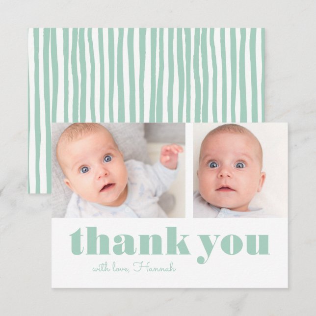 THANK YOU | Photo & Thanks (Front/Back)