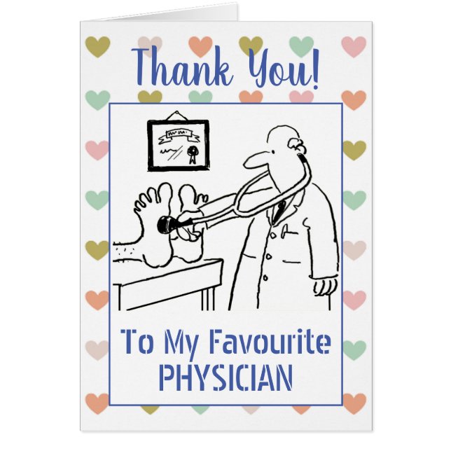 Thank You Physician Cards (Front)