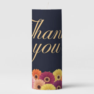 Thank You  Pillar Candle