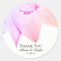 *~* Thank You Pink &  Blue Ombre Lotus