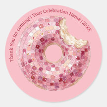Thank You | Pink Donut Discoball