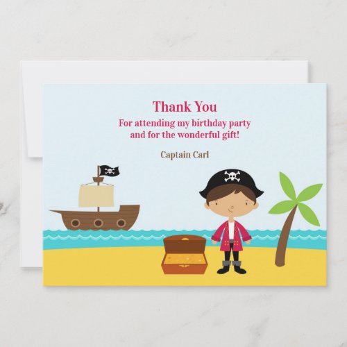 Thank You Pirate Card Announcement