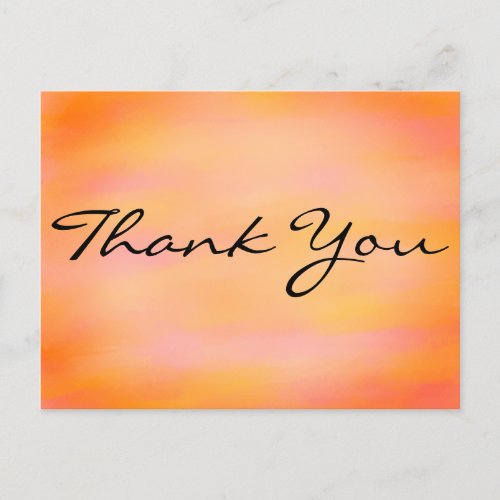 Thank you Post Card
