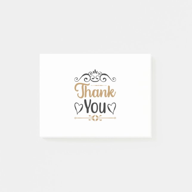 Thank you post-it notes (Front)