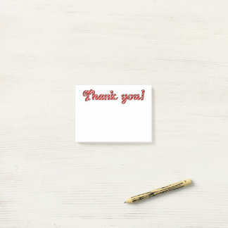 Thank You Post-it Notes