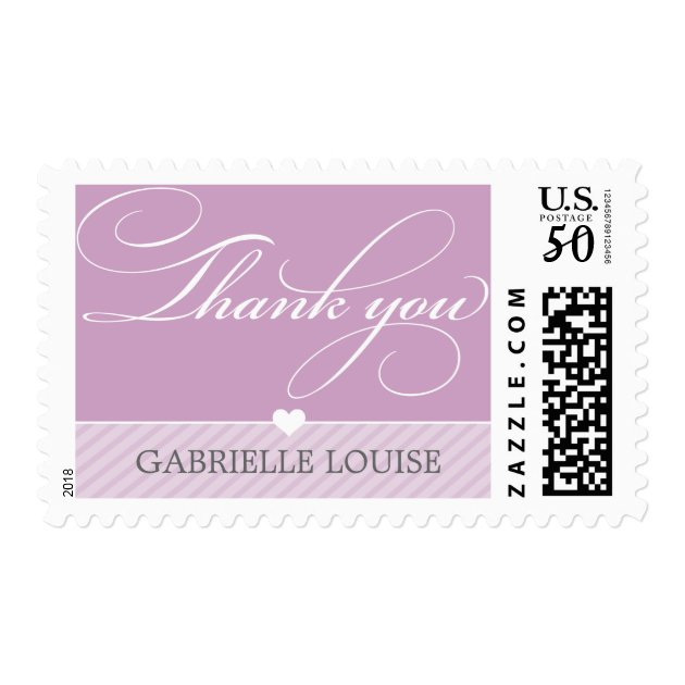 THANK YOU POSTAGE STAMPS  :: Lovely Type 4