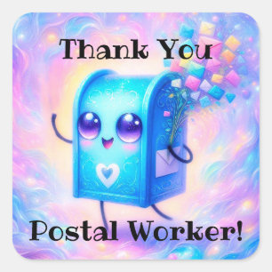 Thank You Postal Worker Stickers
