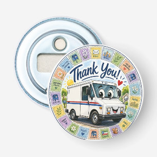 Thank you postal workers appreciation  bottle opener