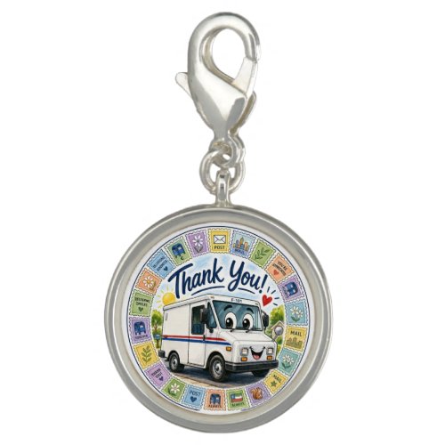 Thank you postal workers appreciation charm
