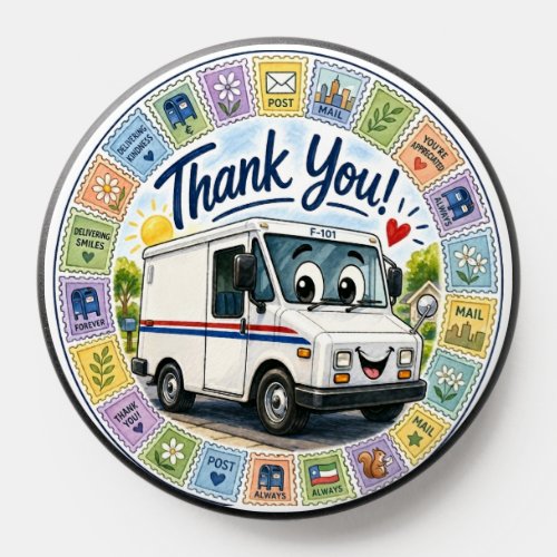 Thank you postal workers appreciation PopSocket