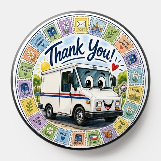 Thank you postal workers appreciation  PopSocket (Popsocket)
