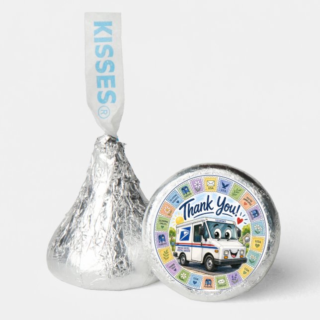Thank you Postal Workers  Hershey®'s Kisses® (Front)