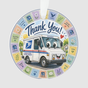 Thank you Postal Workers Ornament