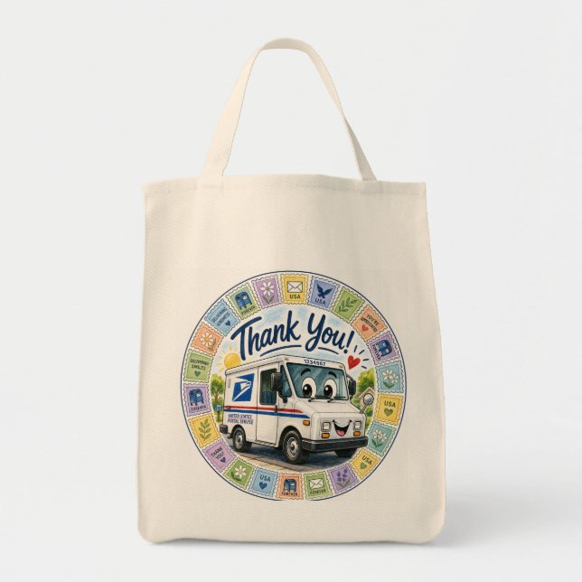 Thank you Postal Workers  Tote Bag (Front)
