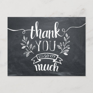 Thank you Postcard
