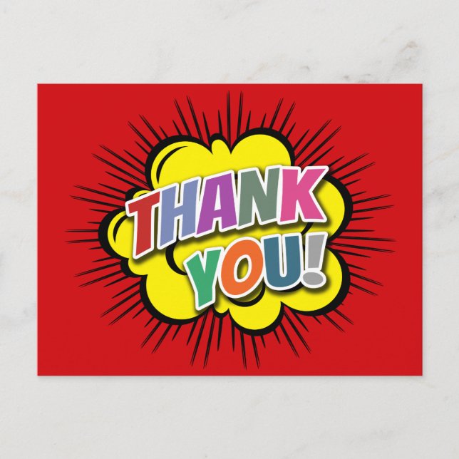 Thank You Postcard (Front)