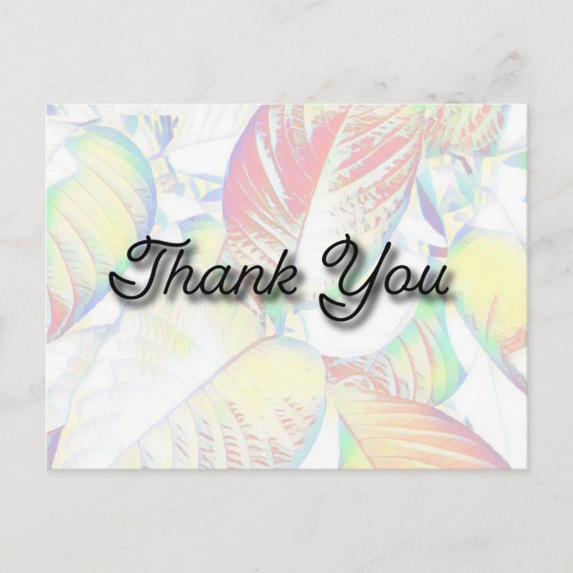 Thank You Postcard (Front)