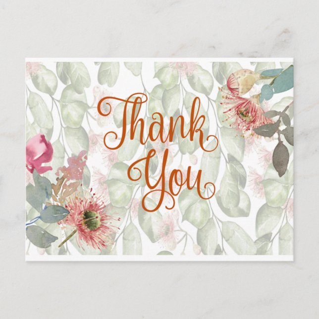 Thank You Postcard (Front)