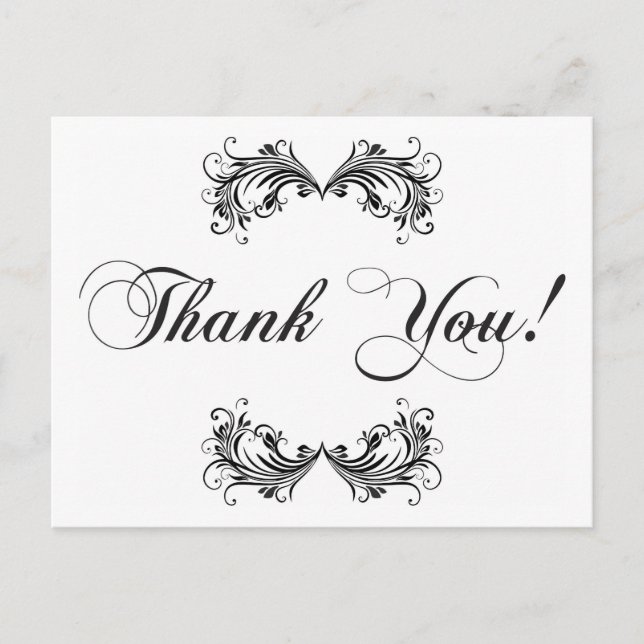 Thank You! Postcard (Front)