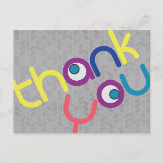 Thank You postcard
