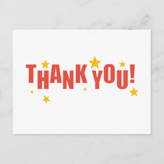 THANK YOU POSTCARD