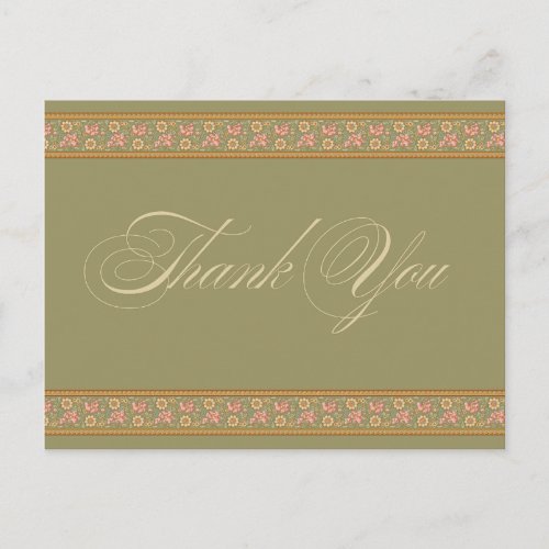 Thank You Postcard