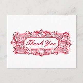 Thank You Postcard
