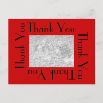 Thank You Postcards With Photo by Love_Letters at Zazzle