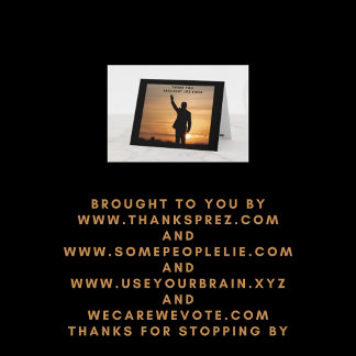 Thank you President Joe Biden Card