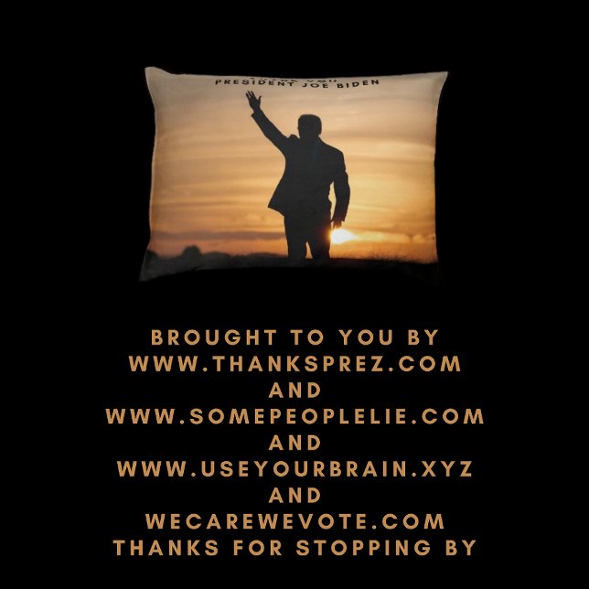 Thank you President Joe Biden Pet Bed (Creator Uploaded)