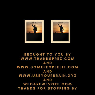 Thank you President Joe Biden Wall Art Sets