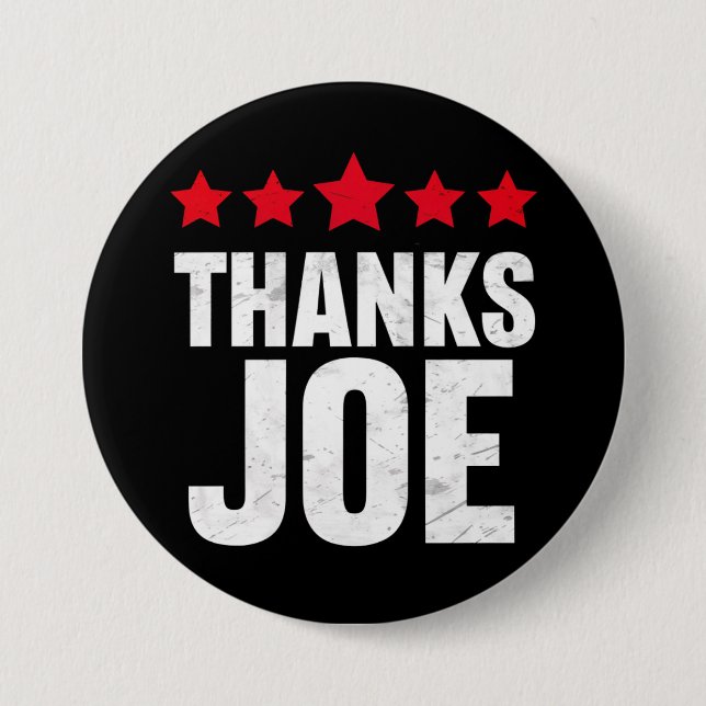 Thank you President Thank you Joe Biden Thanks Joe Button (Front)