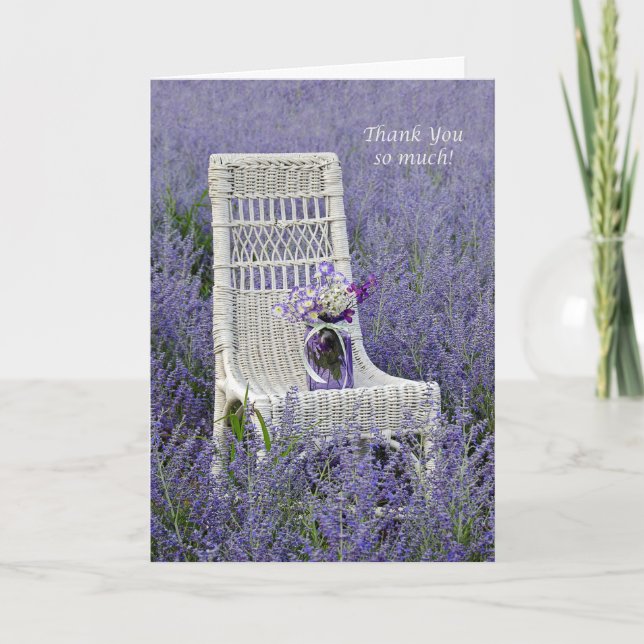 Thank You Purple Bouquet (Front)