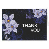 Thank You (Purple Floral) (Front Horizontal)