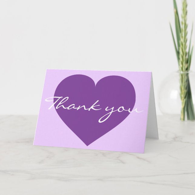 Thank You - Purple Heart (Front)