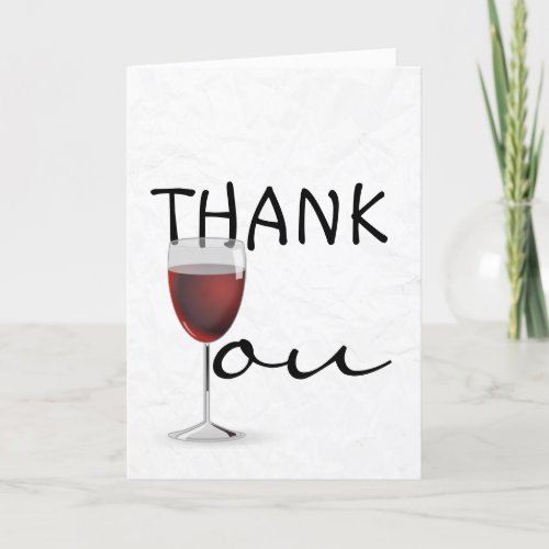 Thank You Red Wine 