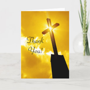 Thank You Religious Greeting Card