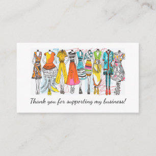 Thank You Reseller Gratitude Card Insert