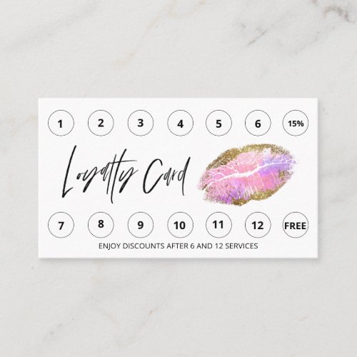  Thank You Rewards QR LOGO beauty lips Loyalty 