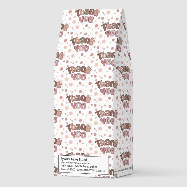 Thank you  roasted coffee (Front)