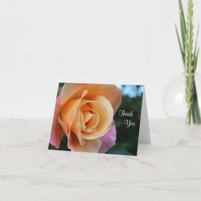 Thank You Rose Card (Front)