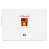 Thank you roses cards (Back Horizontal)